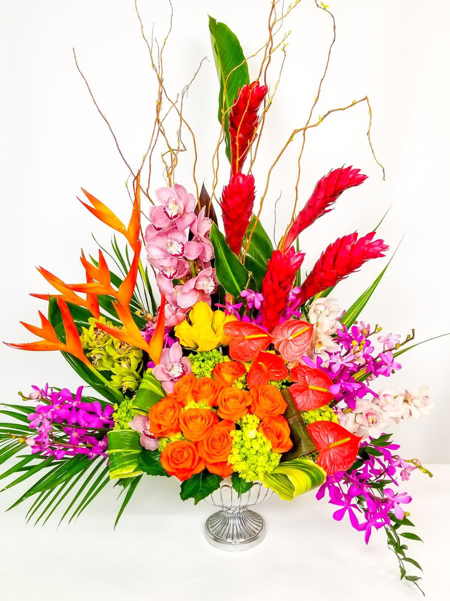 Al's Florist Hollywood FL Tropical Flower Arrangement